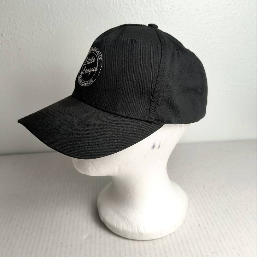 Cobra Little League Headwear Baseball Cap Hat Black